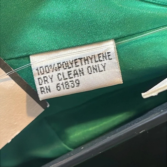 Rickie Freeman for Teri Jon Deep V Bow A Line midi dress in green size 10 - Picture 10 of 13